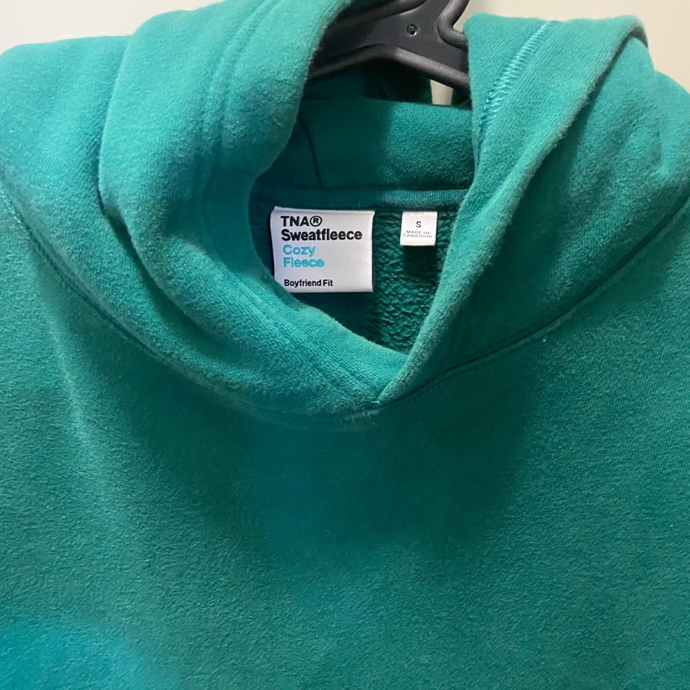 TNA Turquoise Sweatfleece Hoodie